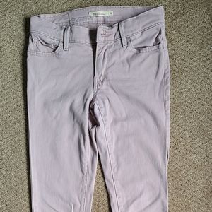 Levis 701 super skinny rose pant size 26